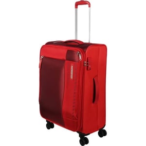 American Tourister 1 Pc Durable Marina Luggage Trolley Case Red - 251-2501-005597