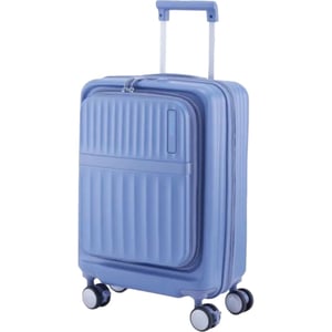 American Tourister 1 Pc Durable Trento + Luggage Trolley Case Elemental Blue - 251-2501-005687