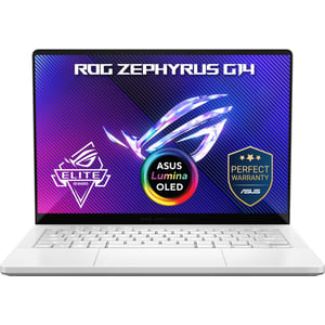 Asus ROG Zephyrus G14 Gaming (2026) Laptop - AMD Ryzen AI 9-465 / 14inch 3K / 1TB SSD / 32GB RAM / 8GB NVIDIA GeForce RTX 5060 GPU / Windows 11 Home / English & Arabic Keyboard / Platinum White / Middle East Version - [GA403GM-SY006W]