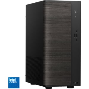 ASUS V500 (2026) Mini Tower Desktop - Intel Core 7-240H / 1TB SSD / 16GB RAM / Shared Intel UHD Graphics / Windows 11 Home / Black / Middle East Version - [V501MV-07240H018W]