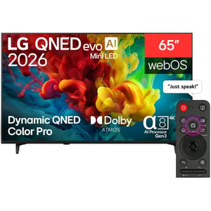 LG 65inch evo AI QNED84 4K QNED Smart Television (2026 Model) - 65QNED84B6T.AFU