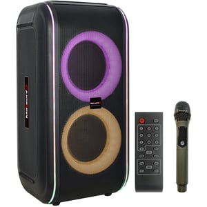 Maxsoniq Portable Bluetooth Speaker With Mic Black - FG206-22
