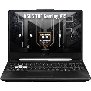 Asus TUF A15 Gaming (2026) Laptop - AMD Ryzen 7-8845H / 15.6inch FHD / 512GB SSD / 8GB RAM / 4GB NVIDIA GeForce RTX 3050 Laptop GPU / Windows 11 Home / English & Arabic Keyboard / Graphite Black / Middle East Version - [FA506NCG-HN347W]