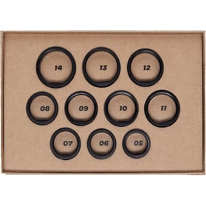 ULTRAHUMAN Ring AIR Sizing Kit | Choose from Sizes 5-14 | Sizing Guide for Your Smart Wearable Ring