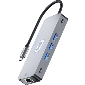 Blupebble C10 10-in-1 USB-C Hub - BP-C10USBCHUB10IN1-GY