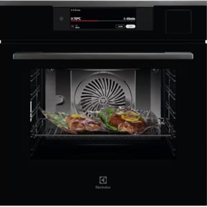 Electrolux 900 ProAssist SteamPro Built-in Electric Oven 70L Pure Black - KOAAS3SH