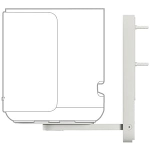 Bose Lifestyle Speaker Wall Bracket in White - 897827-0020