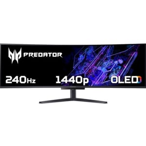 Acer Predator X49X Xbmipphuzx DQHD OLED Gaming Monitor 49inch - UM.SXXEE.X02