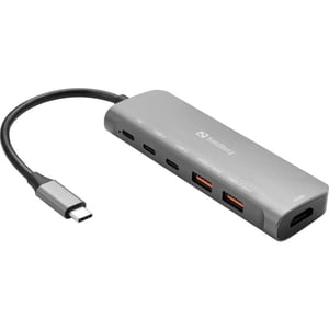 Sandberg 6-in-1 USB-C Hub - 136-65