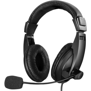 Sandberg Saver USB Large Wired On Ear Headset Black