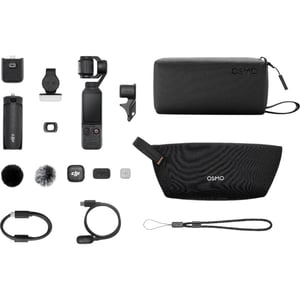 DJI Osmo Pocket 4 Action Camera with Stabilization Creator Combo