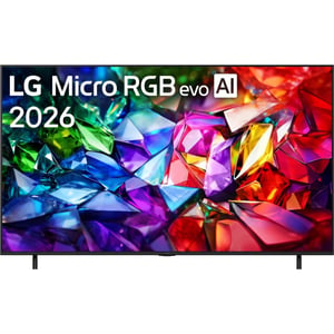 LG 75inch Micro RGB evo AI 4K UHD Smart Television (2026 Model) - 75MRGB95B6A