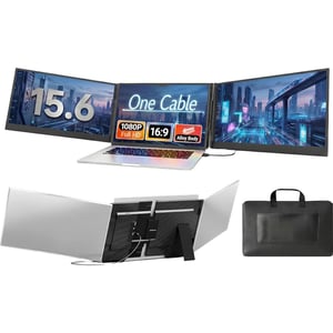 V2COM P7 Pro FHD Laptop Triple Portable Monitor 15.6Inch