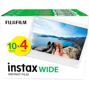 Fujifilm Instax Wide Instant Photo Film 40 Sheets