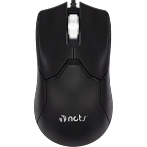 NCTS M8 Ergonomic USB Wired Mouse 2.8m Black
