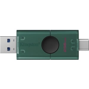 Kingston DataTraveler Duo OTG Flash Drive USB3.2 Gen 1 256GB Green - DTDEG2/256GB