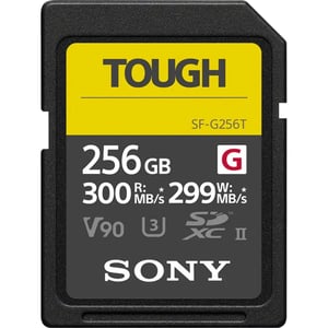 Sony SF-G Tough Series SDHC Memory Card /Yellow