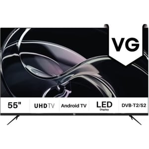 VG 55inch Edgeless 4k Ultra HD Smart Television (2026 Model) - VGLED55AOU
