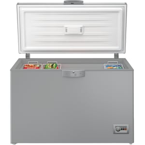 Beko Chest Freezer 362L Silver - HSA40500SEGH