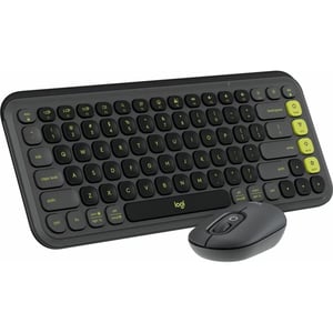 Logitech Pop Icon Combo Wireless Keyboard & Mouse /Lime