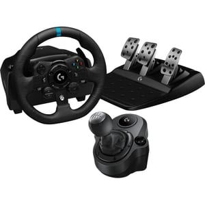 Logitech G G923 SE TRUEFORCE Racing Wheel + Pedals and Shifter for Xbox Black - 991-000568