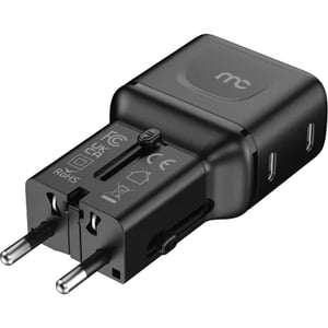 Mycandy 1 Pc Travel Adapter 45W Black - ACMYCNITCE145BLK