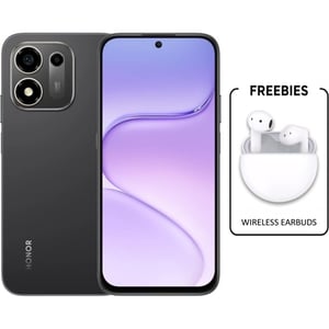 Honor X7e Plus 5G 6GB RAM 128GB - Velvet Black - MRK-NX1 +Honor Choice X7e Active