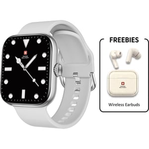 Swiss Military Alps 4 Smartwatch + Victor 7 Earbuds