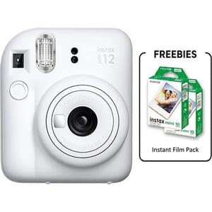 Fujifilm Instax Mini 12 Instant Film Camera Clay