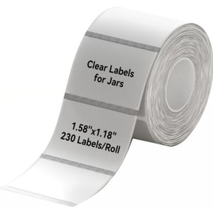Niimbot Thermal Printer Tape Transparent 40x30mm 1 Roll