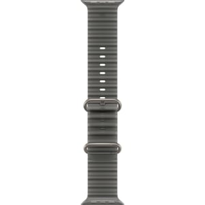 Apple Natural Titanium Ocean Band 49mm Translucent Black - MK7P4ZM/A