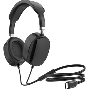 Grabit Wired On Ear Headset Black