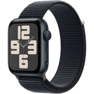

Apple Watch SE (2023) GPS 40mm Midnight Aluminum Case with Midnight Sport Loop Middle East Version