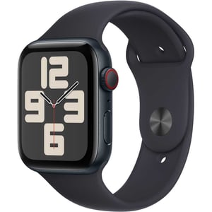 Apple Watch SE (2023) GPS + Cellular 40mm Midnight Aluminum Case with Midnight Sport Band S/M – Middle East Version