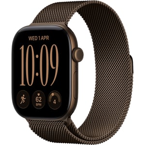 Apple Watch Series 12 GPS, 42mm Dark Bronze Aluminum Case with Dark Bronze Milanese Loop - Pre-order
