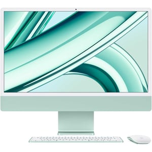

Apple iMac 24-inch (2023) - M3 with 8-Core CPU / 8GB RAM / 256GB SSD / 10-Core GPU / macOS Sonoma / English & Arabic Keyboard / Green / Middle East Version
