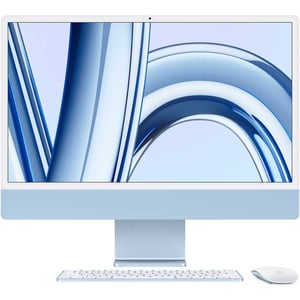 

Apple iMac 24-inch (2023) - M3 with 8-Core CPU / 8GB RAM / 512GB SSD / 10-Core GPU / macOS Sonoma / English Keyboard / Blue / Middle East Version