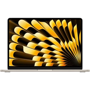 Apple MacBook Air 13-inch (2024) - M3 with 8-core CPU / 8GB RAM / 256GB SSD / 8-core GPU / macOS Sonoma / English Keyboard / Starlight / Middle East Version