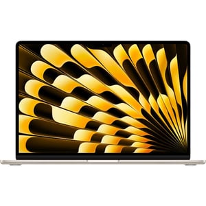 Apple MacBook Air 15-inch (2024) - M3 with 8-core CPU / 8GB RAM / 512GB SSD / 10-core GPU / macOS Sonoma / English & Arabic Keyboard / Starlight / Middle East Version