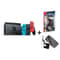 Nintendo Switch 32GB Neon Blue/Red Middle East Version + Stealth Starter Pack + Troll & I Game