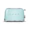 Smeg Toaster 2 Slice Pastel Green TSF01PGUK