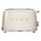 Smeg Toaster Cream TSF01CRUK