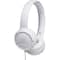 JBL Tune 500 Wired Pure Bass On Ear Headphones – White