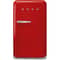 Smeg Single Door Refrigerator Red 135 Litres – FAB10HRRD5