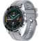 Xcell Classic‑3Talk Smart Watch 1.69″ HD Silver (Grey Silicon Strap)