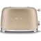 Smeg Toaster Champagne TSF01CHMUK