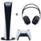 Sony PlayStation 5 Digital Console White – Middle East Version + Pulse 3D Wireless Headset