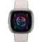 Fitbit FB521SRWT Sense 2 Smart Watch Lunar White/Platinum Aluminium