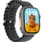 Glassology Ultra 45mm AMOLED Display, Fitness Tracking, Smartwatch, Black