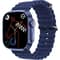 Glassology Ultra 45mm AMOLED Display, Fitness Tracking, Smartwatch, Blue